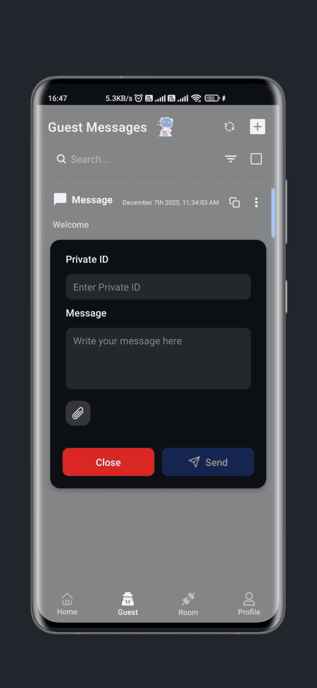 Nexe mobile screen 3